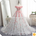 Flower Ball Gown Wedding Dress 2017 Bridal Dress Real Photo Puffy Bridal Dress 2017 Wedding Gown